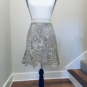 Leather Skirt ( Lambskin) size M